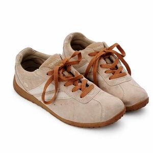 SKECHERS Retros Sneakers Womens Shoes Sz 8 Leather Suede Tan, Brown Casual